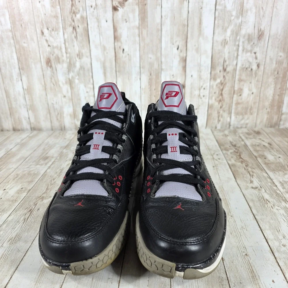 Jordan Spizike‎ Basketball Shoes Black Red Accent Sneakers Athletic Mens
